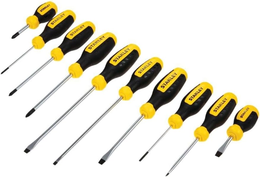 STANLEY 10PC Screwdriver Set