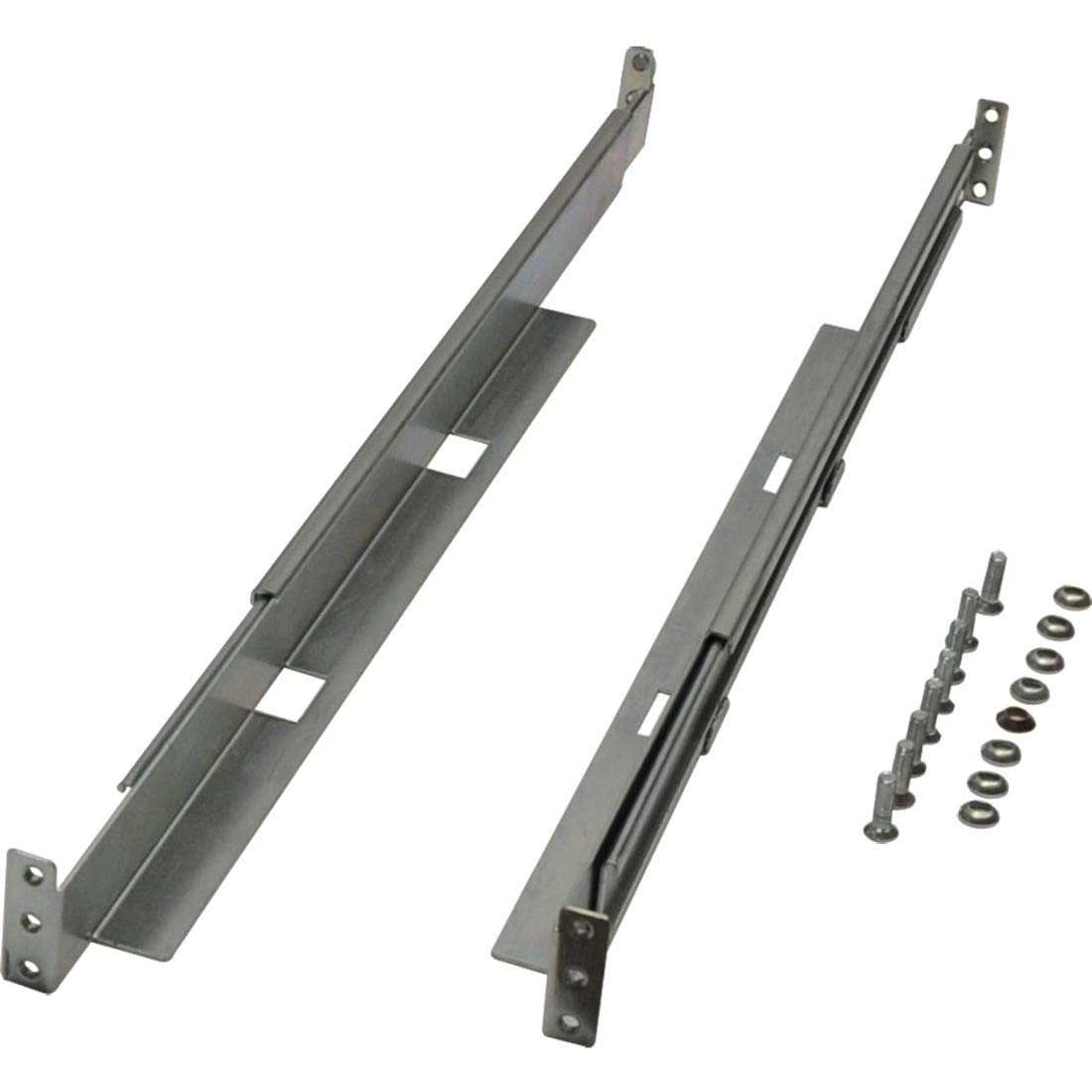 TRIPP LITE Universal Adjustable Rack Enclosure Server Cabinet Shelf Kit 4POSTRAILKIT1U