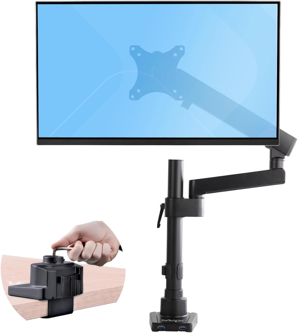 StarTech.com Desk Mount Monitor Arm (VESA 75/100)