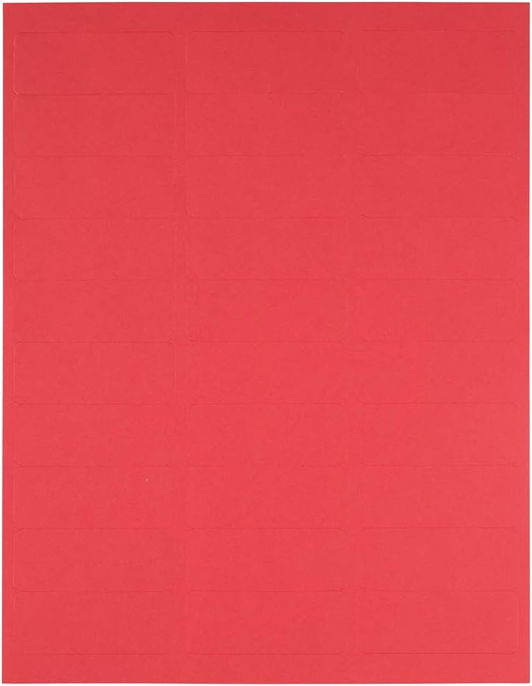 JAM PAPER Mailing Address Labels - Self-Adhesive Rectangular