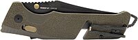 SOG Trident AT Ambidextrous Professional Partially Serrated Folding Knife | Cryo D2 Stainless Steel Blade