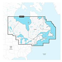 Navionics NAUS012R - Canada, East & Great Lakes - Navionics+