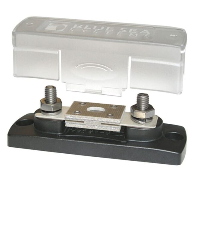 Blue Sea Systems 5005 ANL Fuse Block with Insulating Cover, 35-300 Amp, 32V DC