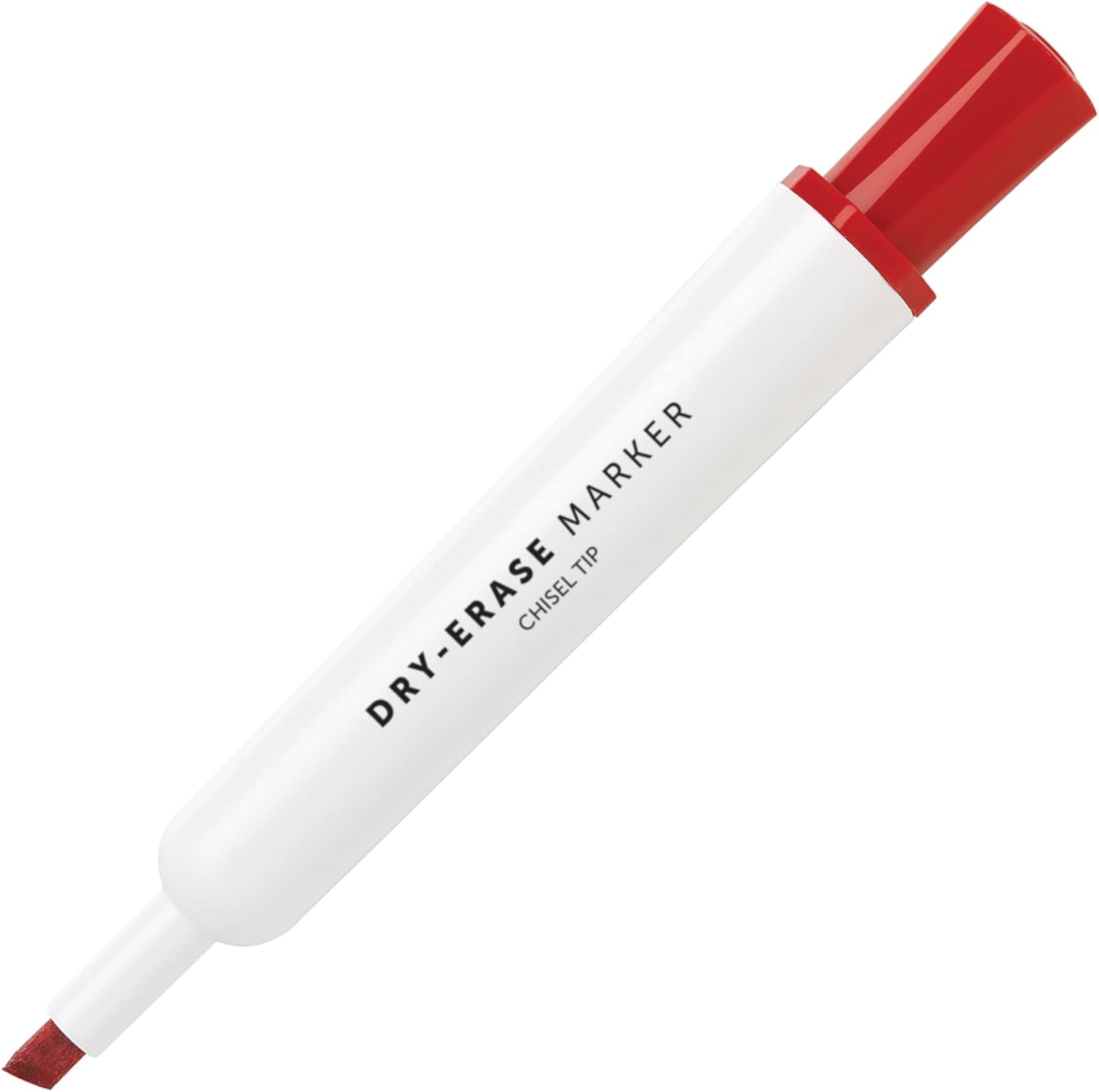 Office Depot Low-Odor Dry-Erase Markers, Chisel Point, 100% Recycled, Assorted Colors, Pack Of 12, BY106608-12MIX1