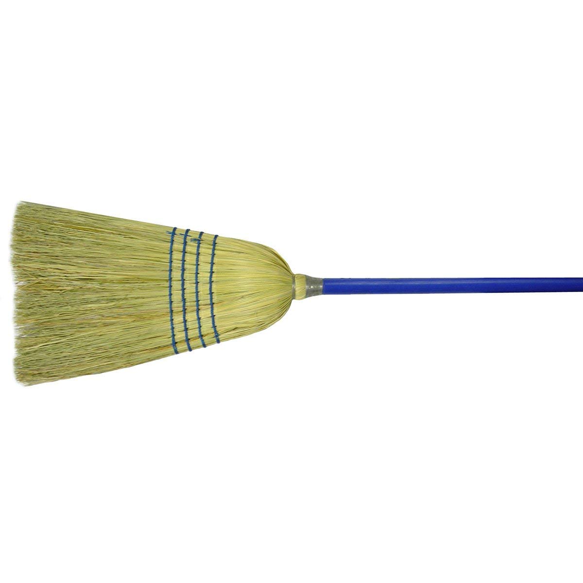 Weiler 44548 Light Industrial Upright Broom, Corn & Fiber Fill, 57" Overall Length