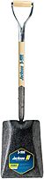 Jackson 1232000 J-450 Pony Square Point Transfer Shovel with 27 in. Hardwood Armor D-Grip Handle, Multi