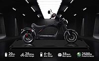 SAY YEAH Scooter eléctrico de neumático grueso de 2500 W para adultos SAY YEAH Scooter eléctrico de neumático grueso de 2500 W para adultos