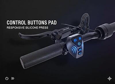 WINDHORSE H8 Electric Folding Scooter 3600W (Dual 1800W Motors), 48V 27Ah Battery, 80KM/H Speed, 65KM Range, Dual Suspension, Disc Brakes, 10x3 Inches Tires, RGB Lights, Big Digital Display WINDHORSE H8 Electric Folding Scooter 3600W (Dual 1800W Motors), 48V 27Ah Battery, 80KM/H Speed, 65KM Range, Dual Suspension, Disc Brakes, 10x3 Inches Tires, RGB Lights, Big Digital Display