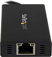 StarTech.com USB 3.0 to Gigabit Ethernet Adapter with USB 3.0 Hub