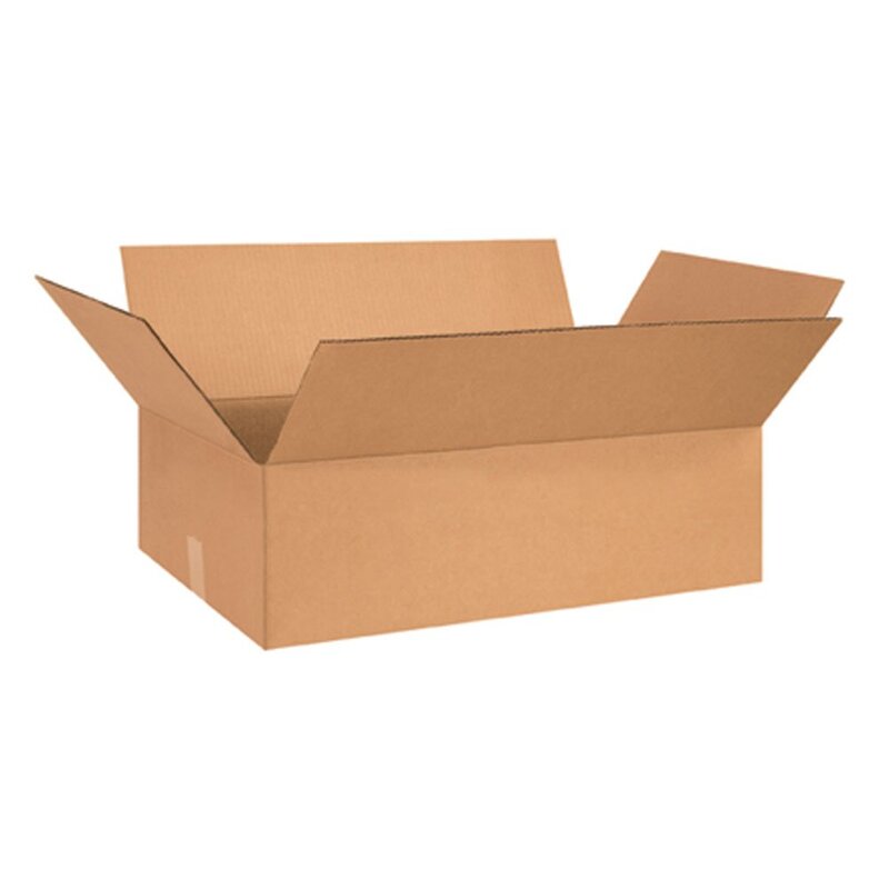 Aviditi 26155 Corrugated Box, 26" Length x 15" Width x 5" Height, Kraft (Bundle of 20)