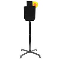 Birchwood Casey World of Targets Handgun Rifle Shooting Training Hostage Silhouette with AR500 Paddle Target One Size Multi