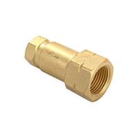 Western Enterprises 324 Brass Cylinder Adaptors, from CGA-200 "MC" Acetylene to CGA-510 POL Acetylene