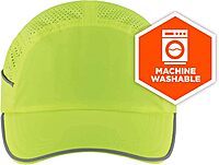 Ergodyne Skullerz 8955 Lightweight Bump Cap Hat, Baseball Style, Long Brim