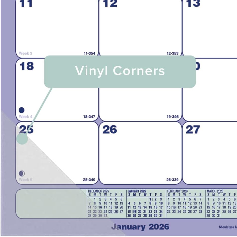 Brownline® 2026 Monthly Desk Pad Calendar, 12 Months, January to December, 17.75" x 10.875" (C181700-26)