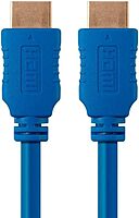 Monoprice 4K High Speed HDMI Cable - HDMI 2.0, 4K@60Hz, HDR, HDR10, Dolby Vision, 18Gbps, YUV 4:4:4, 28AWG - 4 Feet, Black