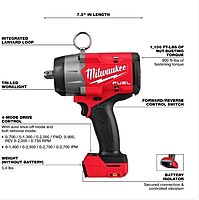 Milwaukee M18 FUEL 1/2in High Torque Impact Wrench w/ Pin Detent (Bare Tool)