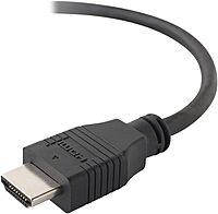 Belkin HDMI Cable, M/M - 8 ft HDMI A/V Cable for TV, Audio/Video Device - First End: 1x 19-pin HDMI Type A Digital Audio/Video - F8V3311B08
