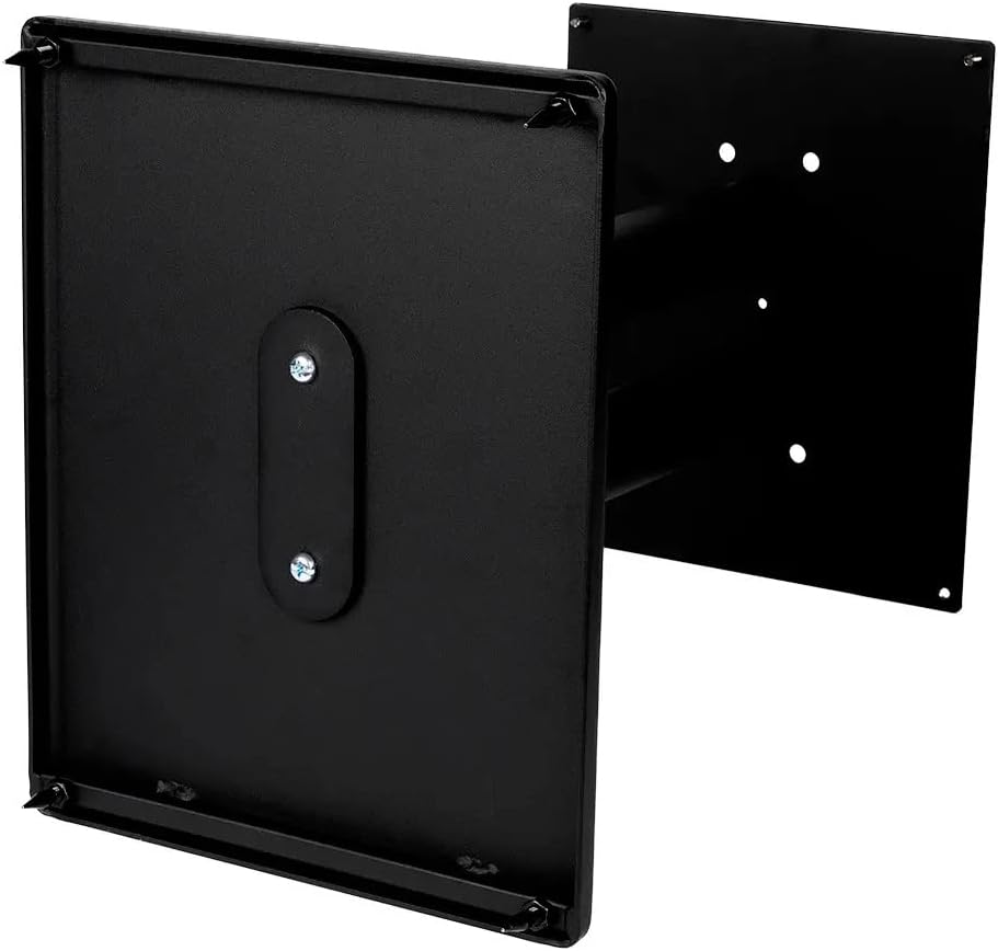 Monolith 24in Steel Speaker Stand with Adjustable Top Plate (Each) Hold Speakers Weighing Up to 75 Pounds, Scratch-Resistant