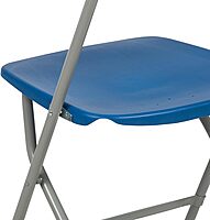 Flash Furniture Hercules Series Commercial-Grade Plastic Folding Chair - 650LB Weight Capacity