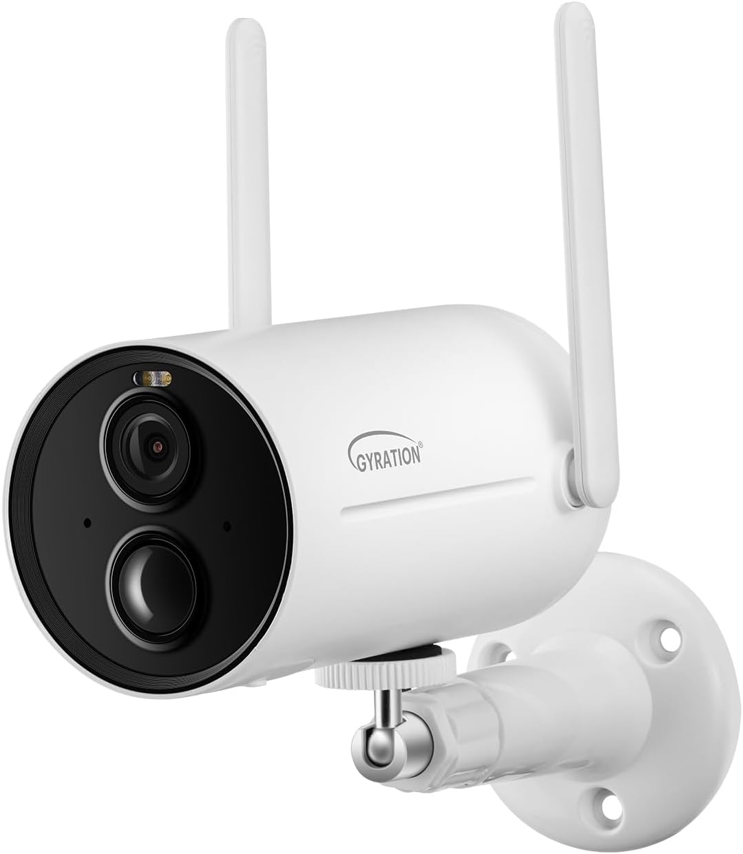 Gyration Cyberview 3010 3 Megapixel Indoor/Outdoor Smart WiFi Bullet Camera With Solar Panel