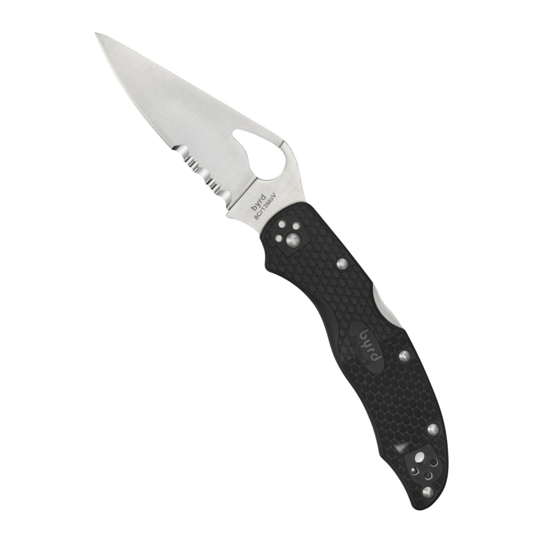 SPYDERCO Harrier 2 Lightweight Folding Pocket Knife with FRN Handle