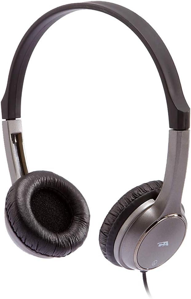 Cyber Acoustics Lightweight 3.5mm Stereo Headphones for Kids (ACM-7000) - Great for use with Tablets, Chromebooks, Laptops, PCs, & Macs 1 Unit