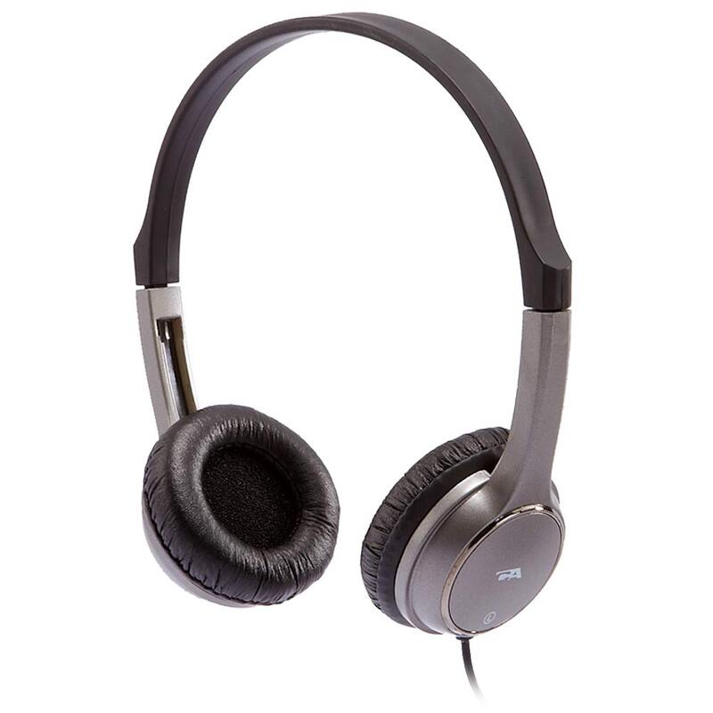 Cyber Acoustics Lightweight 3.5mm Stereo Headphones for Kids (ACM-7000) - Great for use with Tablets, Chromebooks, Laptops, PCs, & Macs 1 Unit