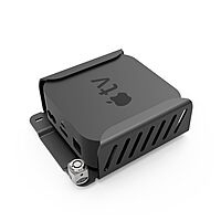 Compulocks Apple TV Security Mount for 4th Gen & 4K (1st-2nd Gen, 2018-2021) - Secure Mount Bracket with Cable Management