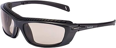 Bolle Baxter 40278 Safety Glasses — Anti‑Fog Black/Blue