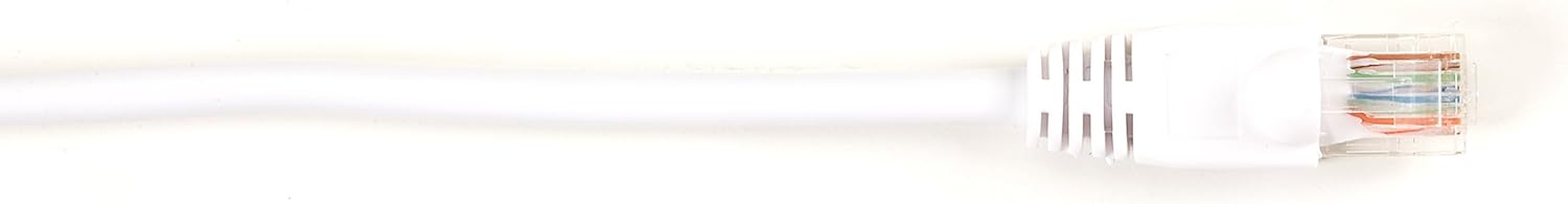 Black Box CAT5e 100-MHz Molded Snagless Patch Cable UTP cm PVC WH 10FT