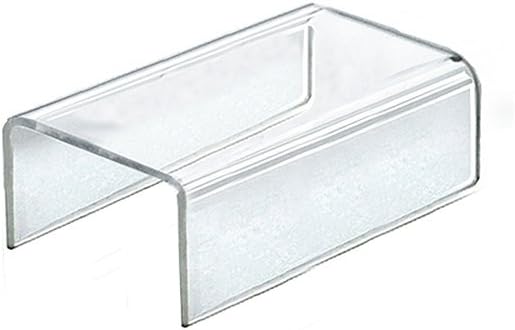 Azar Displays Clear Acrylic Riser Displays (4-Pack)