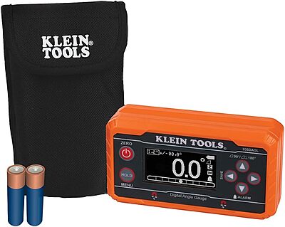 Klein Tools 935DAGL Digital Level Angle Finder with Programmable Angles