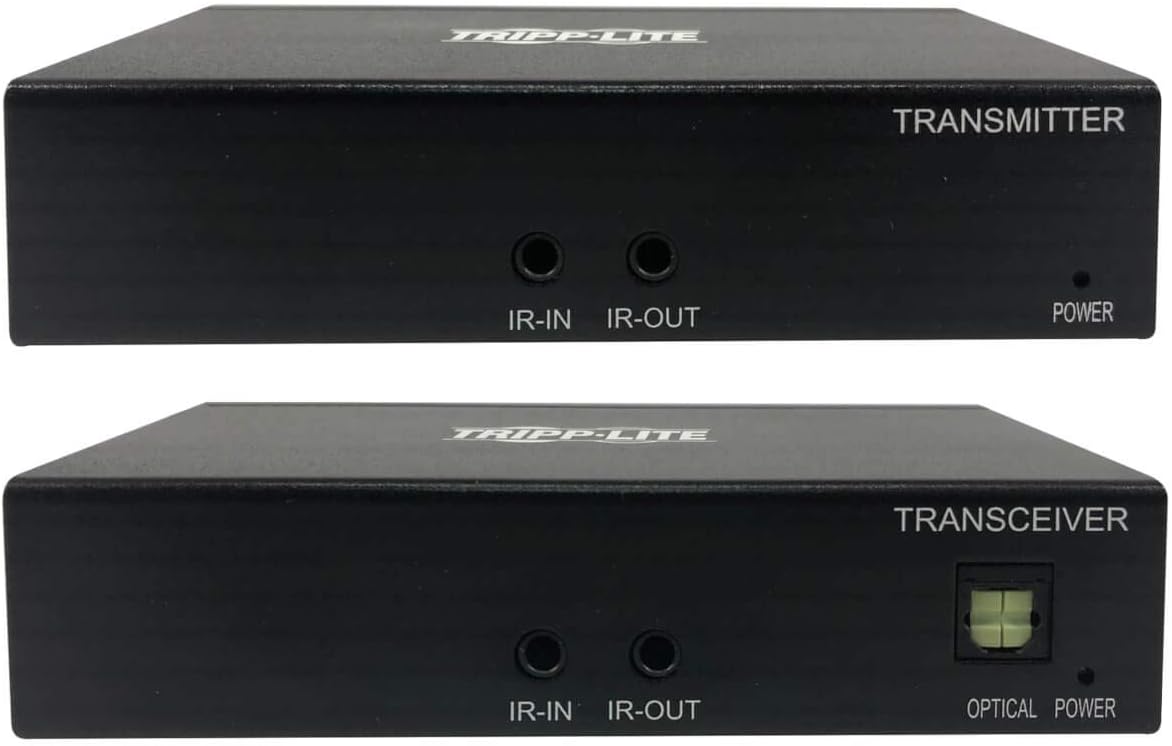 Tripp Lite HDMI Over Cat6 Extender Kit Transmitter Receiver Repeater 4K60Hz (B127A-111-BHTH)