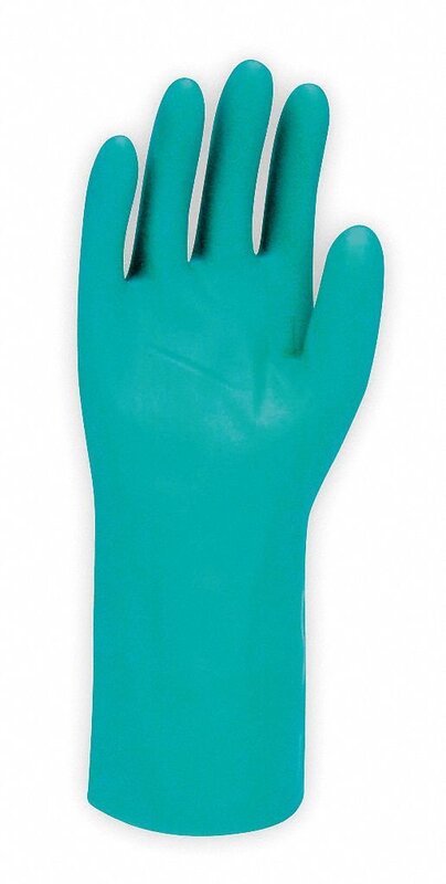 HONEYWELL Nitri-Guard Nitrile Gloves - Flocked, 17 mil (0.43mm), 13''