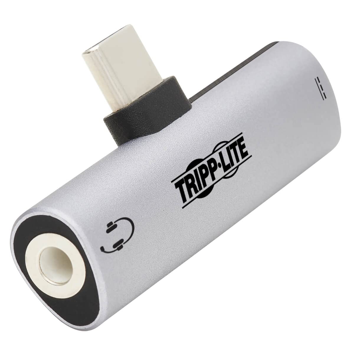TRIPP LITE USB-C to 3.5 mm Headphone Jack Adapter - Hi-Res Audio