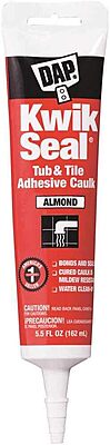 DAP Kwik-Seal All-Purpose Kitchen & Bath Caulk, 5.5 fl. oz.