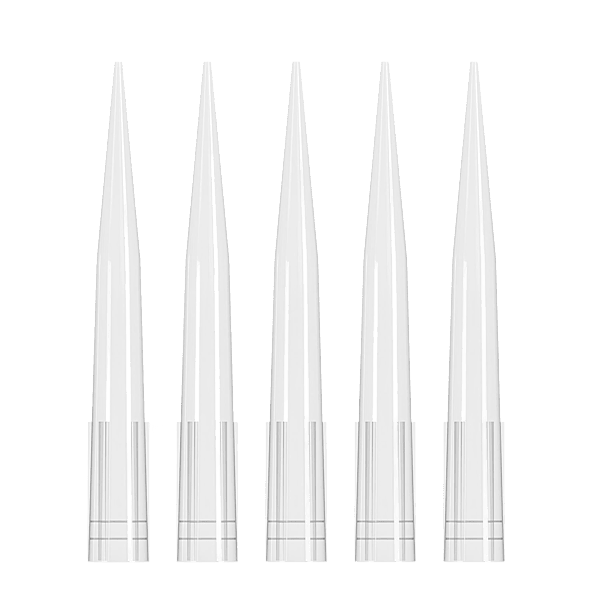 1000μl Extended long Universal Pipette Tips,  Longer Tip,  L: 89mm,  PP,  Bulk,  Non-Sterile,  DNase & RNase free,  Clear,  1000 Pieces/Bag/Pack,  10 Packs/Case