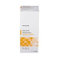 McKesson OB/GYN Swab – 8 Inch, NonSterile, Rayon