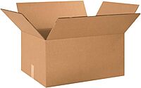 20 x 14 x 10 in Double-Wall Corrugated Shipping Boxes - Kraft (Pack of 15)