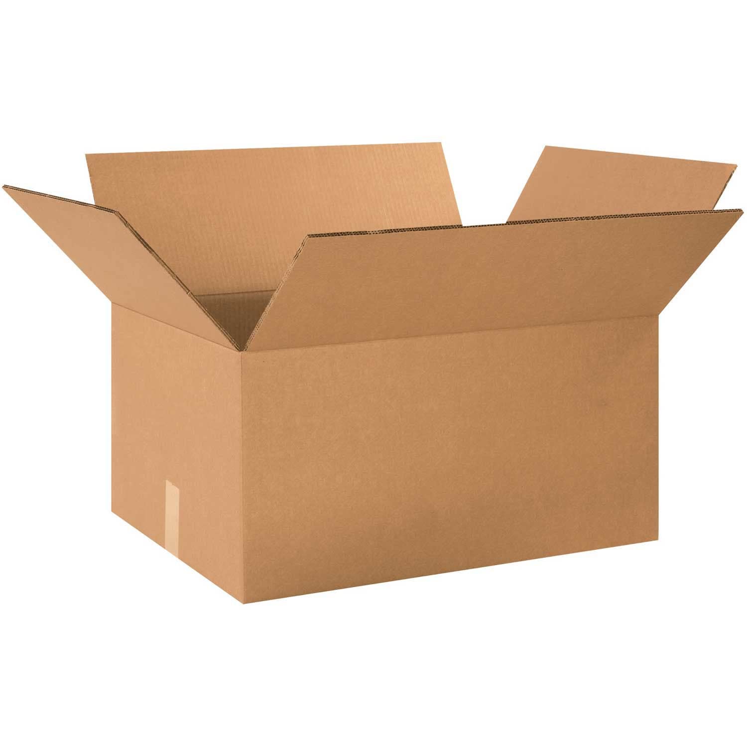 20 x 14 x 10 in Double-Wall Corrugated Shipping Boxes - Kraft (Pack of 15)