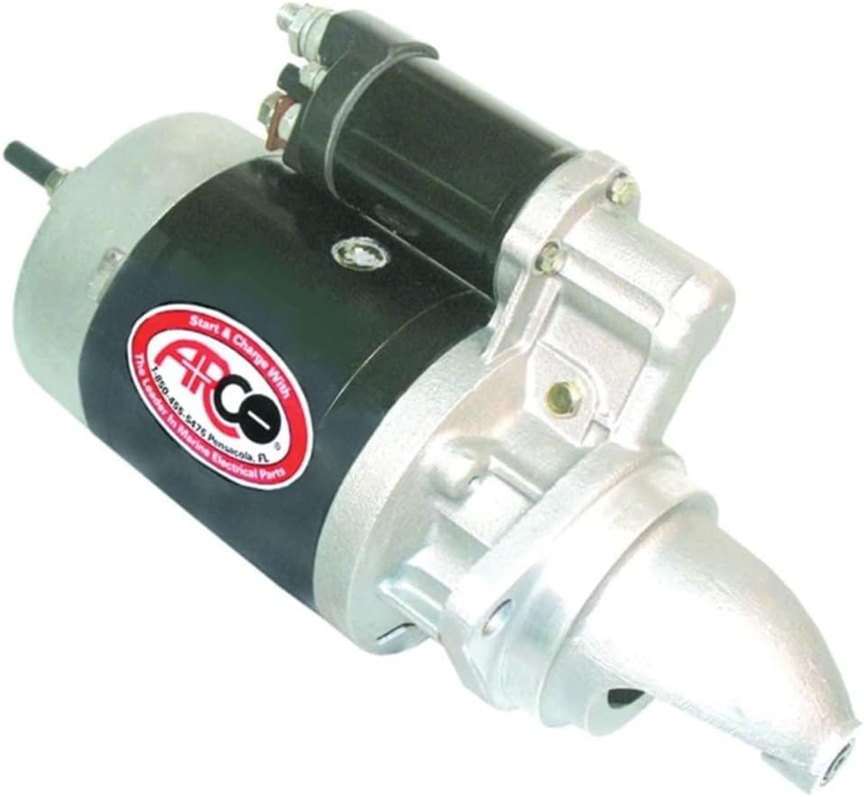 Arco 30457 Inboard Starter for Mercruiser, Pleasurecraft, Crusader, Marine Power, and Others
