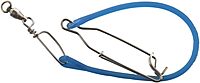 Scotty #370 Downrigger Weight Snubber with Swivel and Snap, Black, Small
