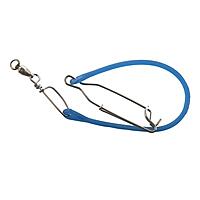 Scotty #370 Downrigger Weight Snubber with Swivel and Snap, Black, Small
