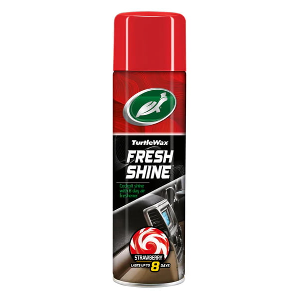 Turtle Wax Fresh Shine Car Dashboard Cleaner Strawberry Spray 500ml