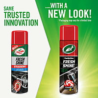 Turtle Wax Fresh Shine Car Dashboard Cleaner Strawberry Spray 500ml
