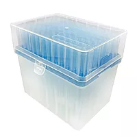 1000μl Extra Long,  Universal Pipette Tips,  Longer Tip,  L:102mm,   PP,  Racked,  Sterile,  DNase & RNase free,  Clear,  96 Pieces/Rack,  6 Racks/Pack,  10 Packs/Case