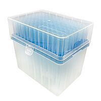 1000μl Extra Long,  Universal Pipette Tips,  Longer Tip,  L:102mm,   PP,  Racked,  Sterile,  DNase & RNase free,  Clear,  96 Pieces/Rack,  6 Racks/Pack,  10 Packs/Case