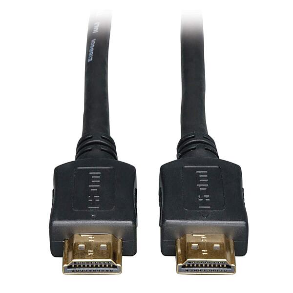 Tripp Lite High Speed HDMI Cable with Ethernet, 4K HDMI Audio and Video, Black (M/M), 40 ft (P568-040-HD)