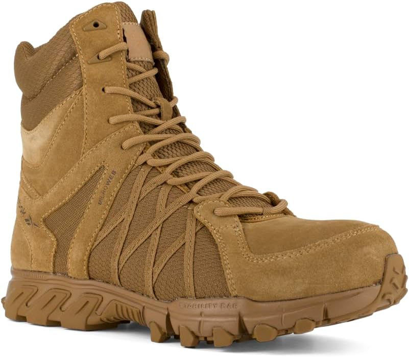 Reebok Trailgrip Tactical 8" Side Zip Boot
