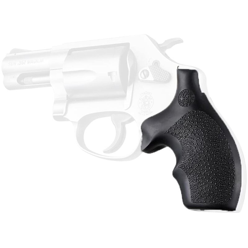HOGUE Bantam Style Rubber Monogrip Grip for S&W J-Frame Round Butt Revolvers